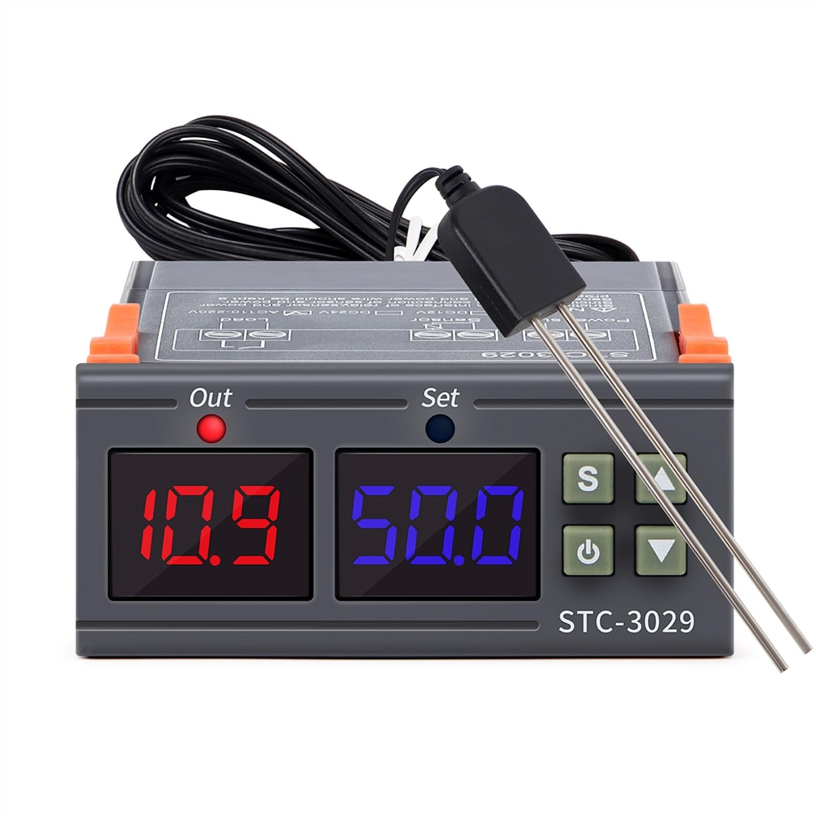 STC-3032 Digitales Temperatur- Und Feuchtigkeitsregler – DC12/24V & AC 110–220V