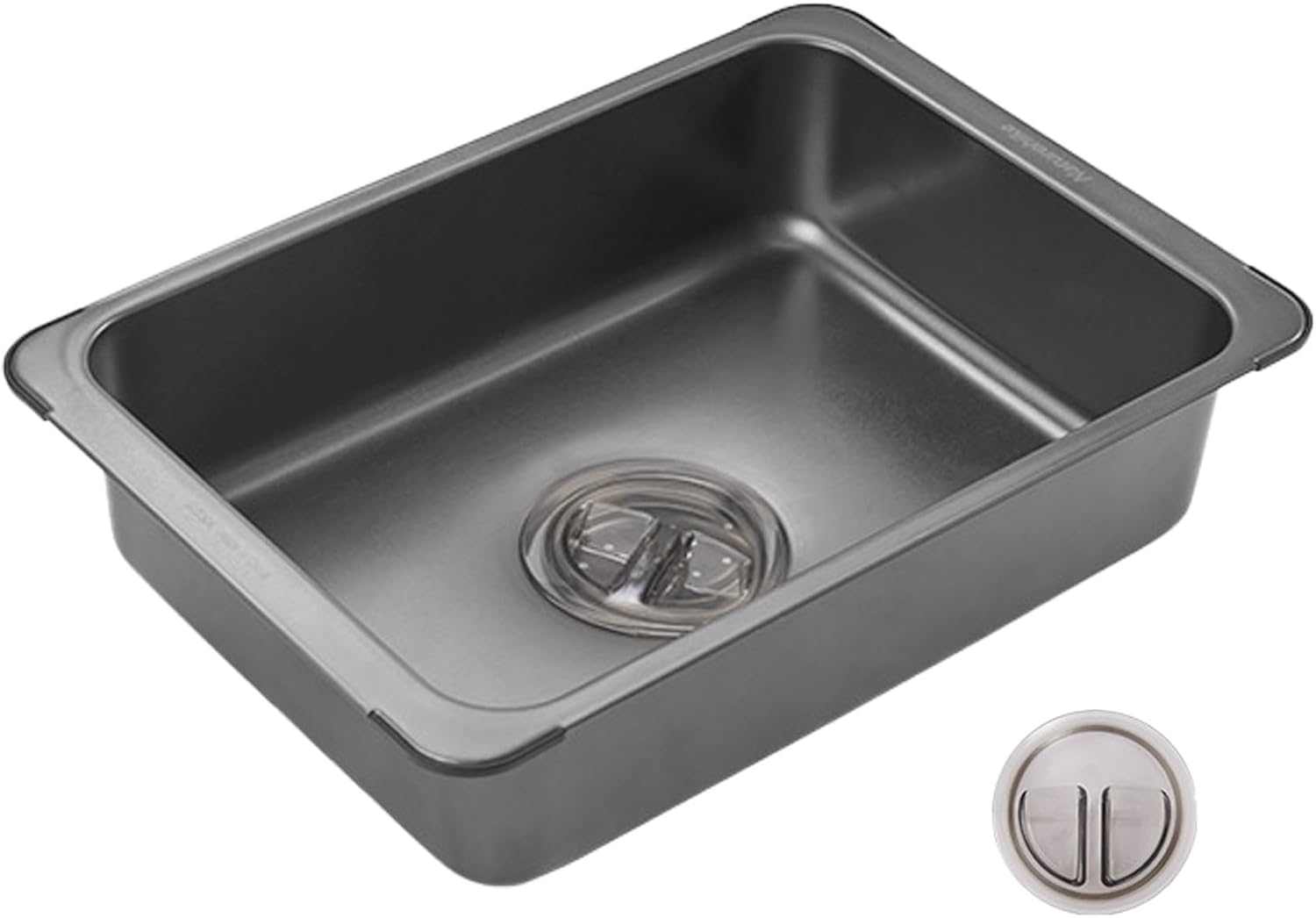 Naturehike 304 Stainless Steel Camping Bar Sink,1.59Gallon Indoor&Outdoor Small Kitchen Sink Basin,14.17"X9.84" Easy-to-clean Basin