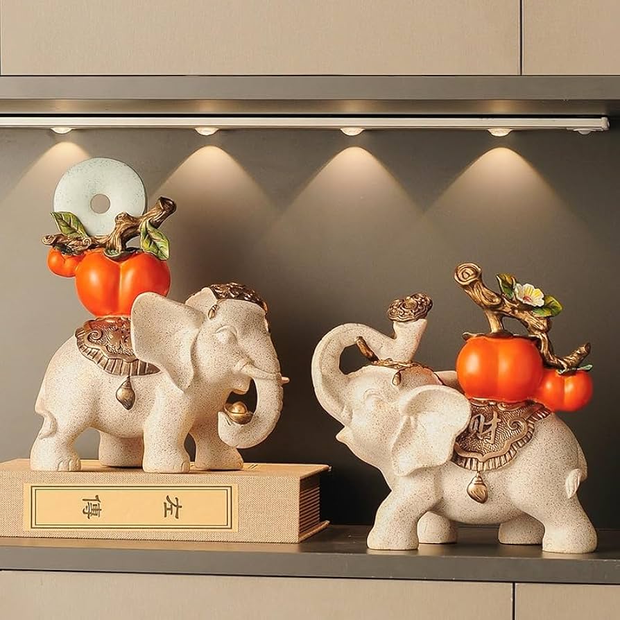 Amazon.co.jp: MOMOAO 象 装飾品 ゾウ 象の彫刻 開運グッズ 風水 樹脂 Amazon.co.jp: MOMOAO 象 装飾品 ゾウ 象の彫刻 開運グッズ 風水 樹脂