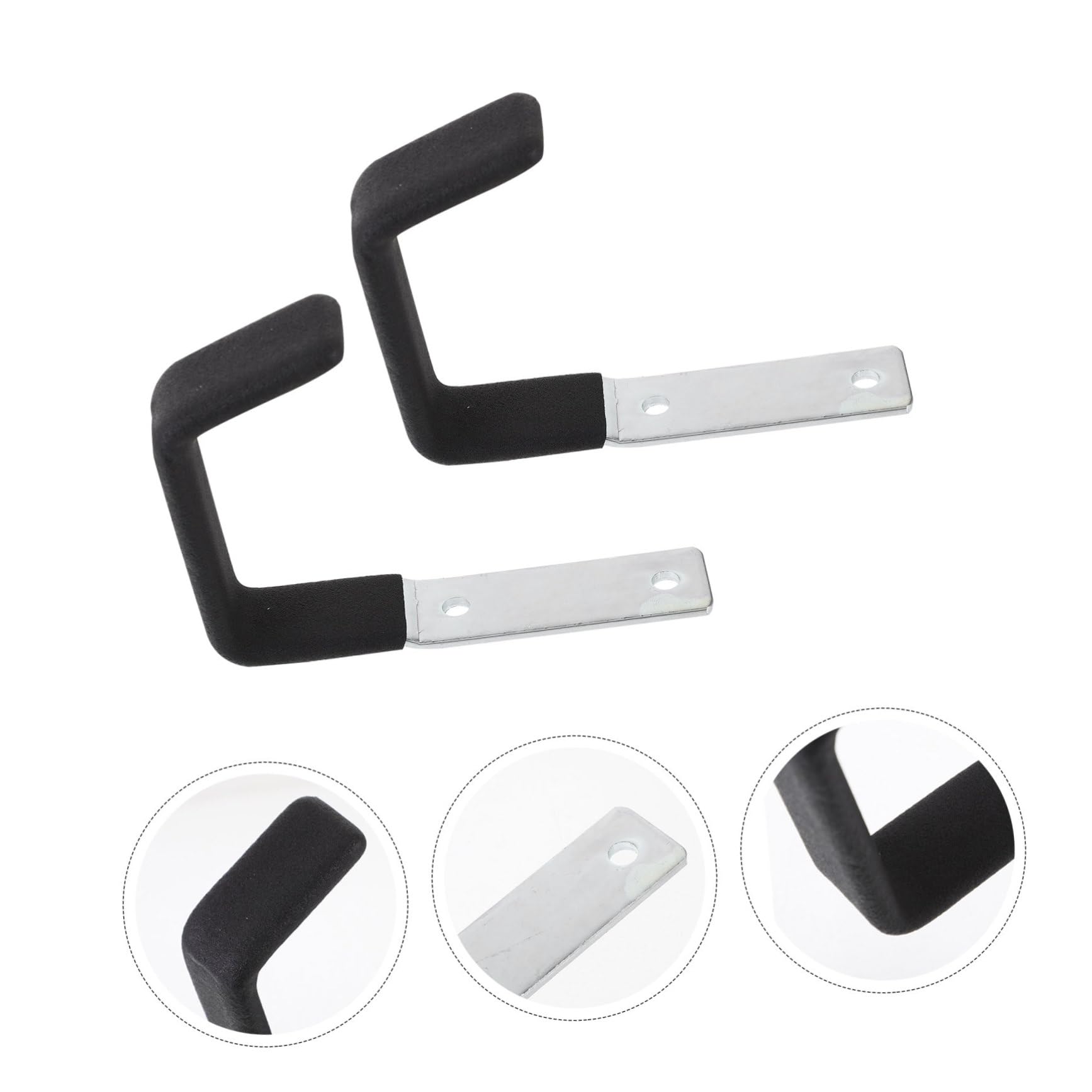 DOITOOL 5 Set Appendi Attrezzi Warehouse Depot Gancio Da Muro Whareshouse Gancio Muro Cremagliera In Piedi Ganci A Muro Ganci Pesanti Ganci Multiuso Per Carichi Pesanti Acciaio 2 Pezzi * 5