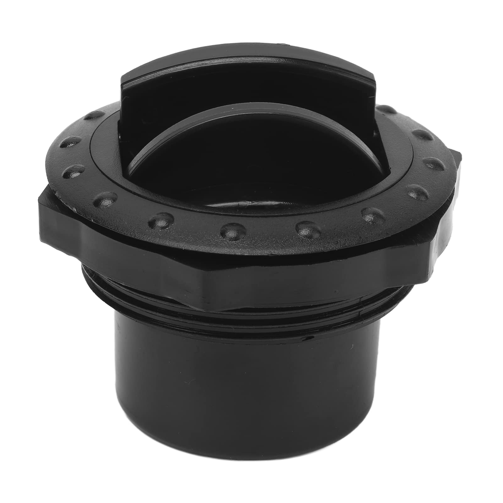 Presa Aria Condizionata, 4 Pezzi Deflettore Uscita Aria Condizionata Cruscotto Foro da 60 Mm Stile Manopola Universale Nero per Camper, Barca, Autobus, Auto