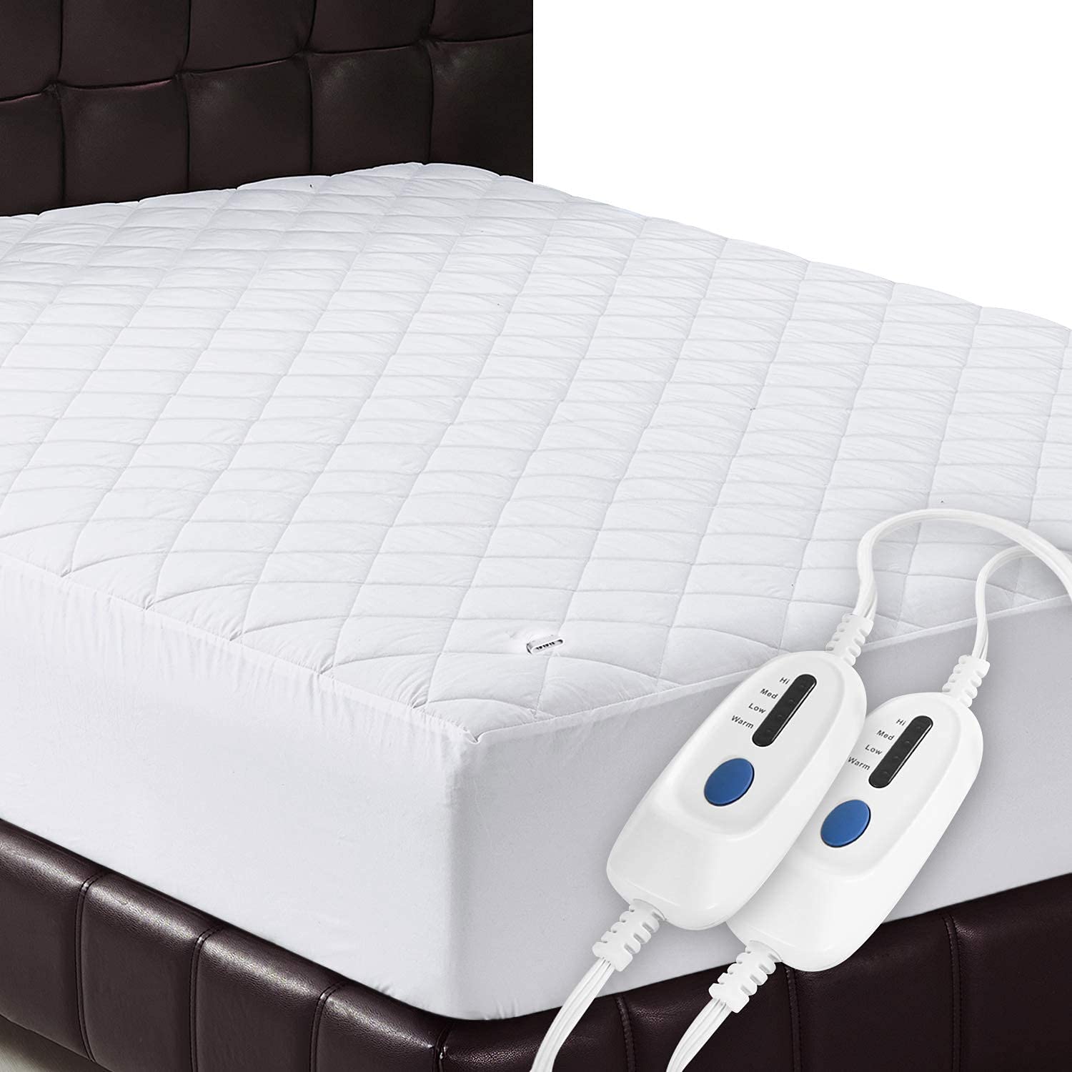 Utopia Bedding Heated Electric Mattress Pad - 4 Heat Settings - (King)