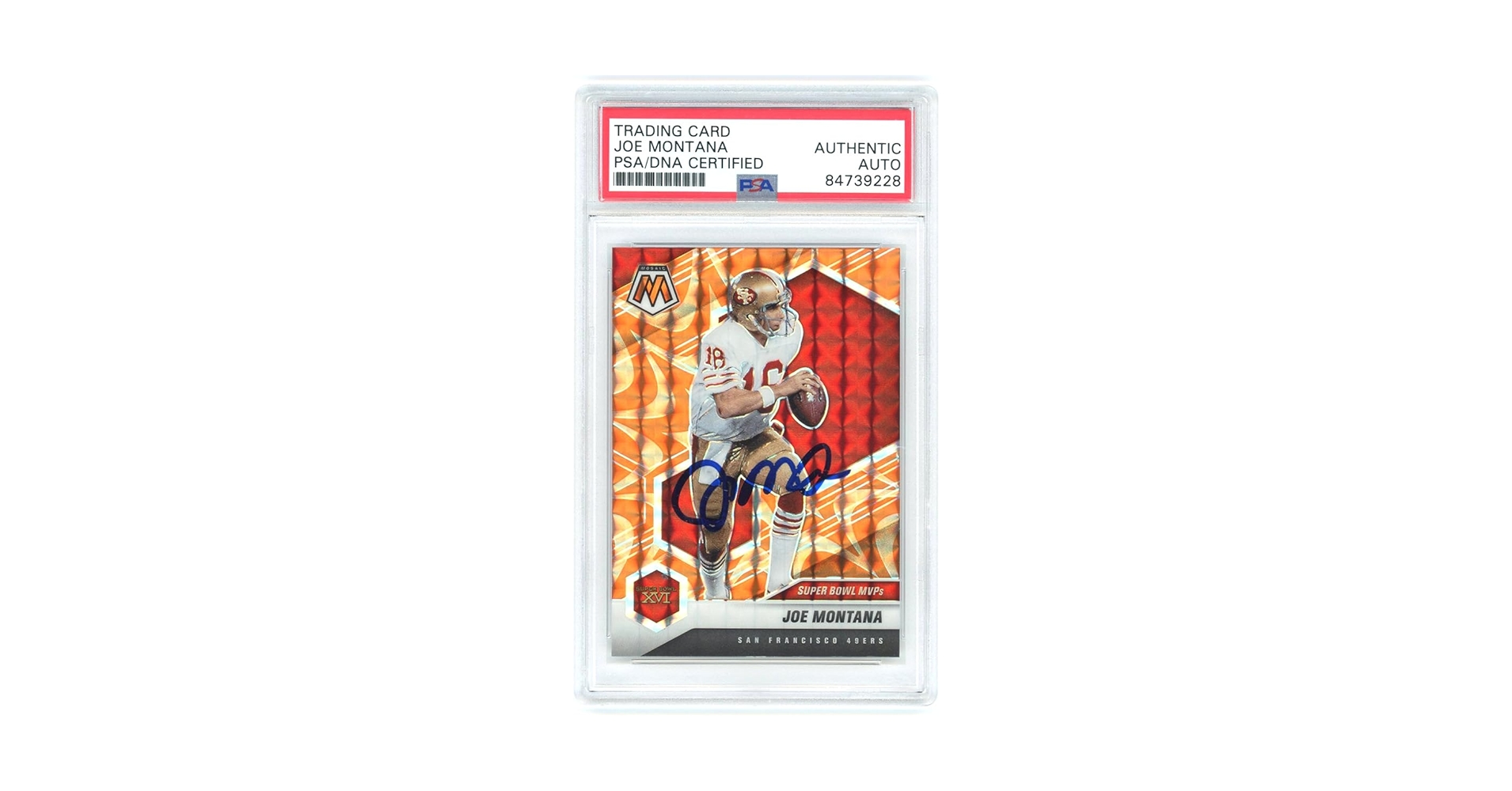 ジョー・モンタナ　直筆サイン　NFL ジョーモンタナJOE MONTANA 49ers 直筆サインレプリカヘルメット