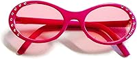 Vista 2 de Dori's Doll Boutique Gafas de sol rosas con diamantes de imitación para muñecas de 18 pulgadas