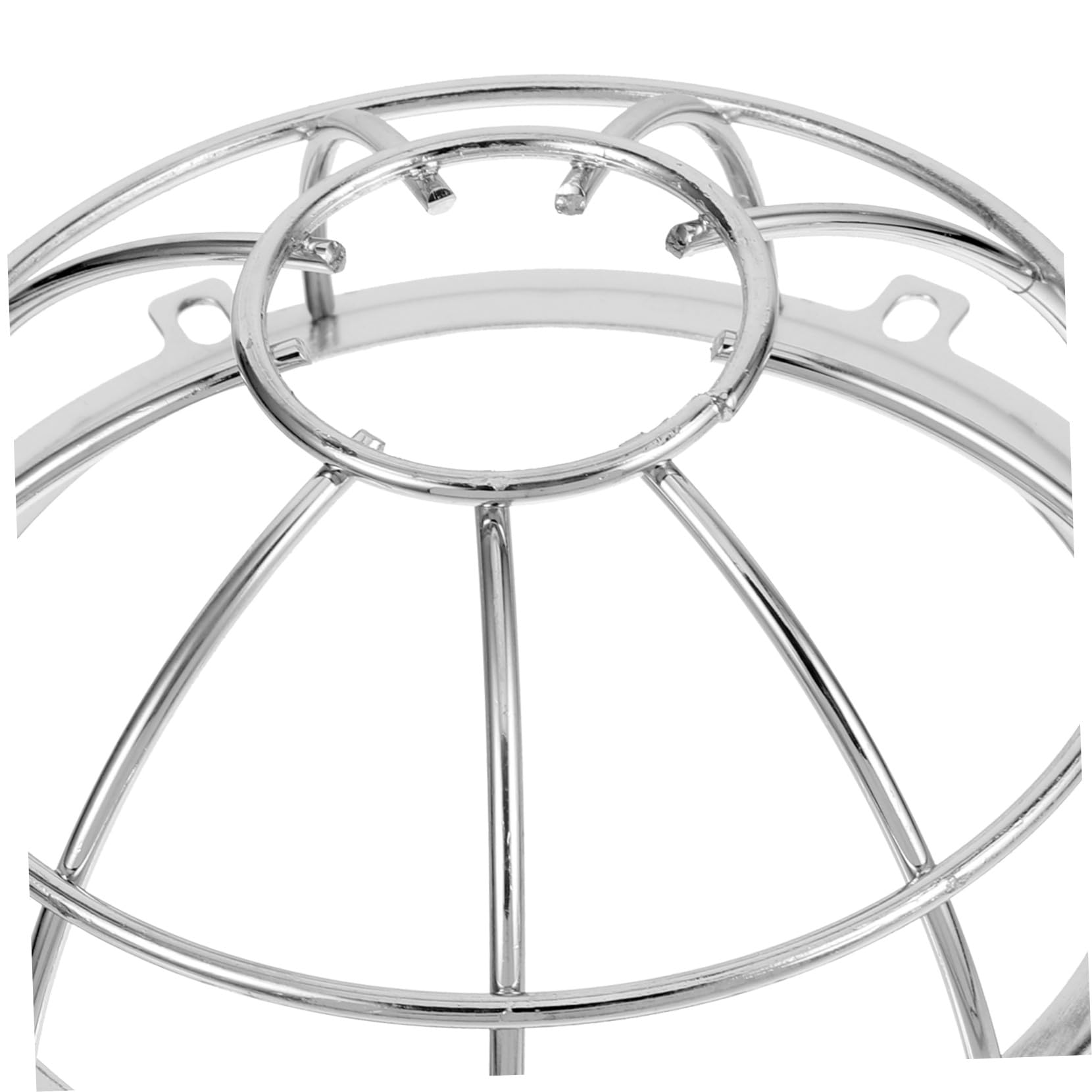 WOONEKY 7 Piezas Protector Metálico para Detector de Humo y Rociadores contra Incendios Resistente para Pared Soporte de Alarma contra Daños Jaula Protectora para Hogares y Oficinas