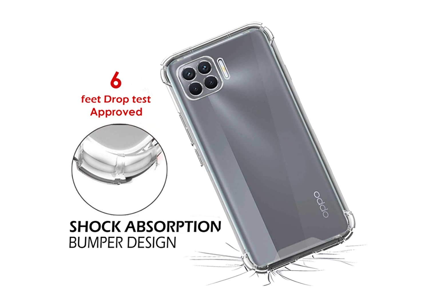 Tecno Spark Go 2020 Silicone Case - Transparent -6