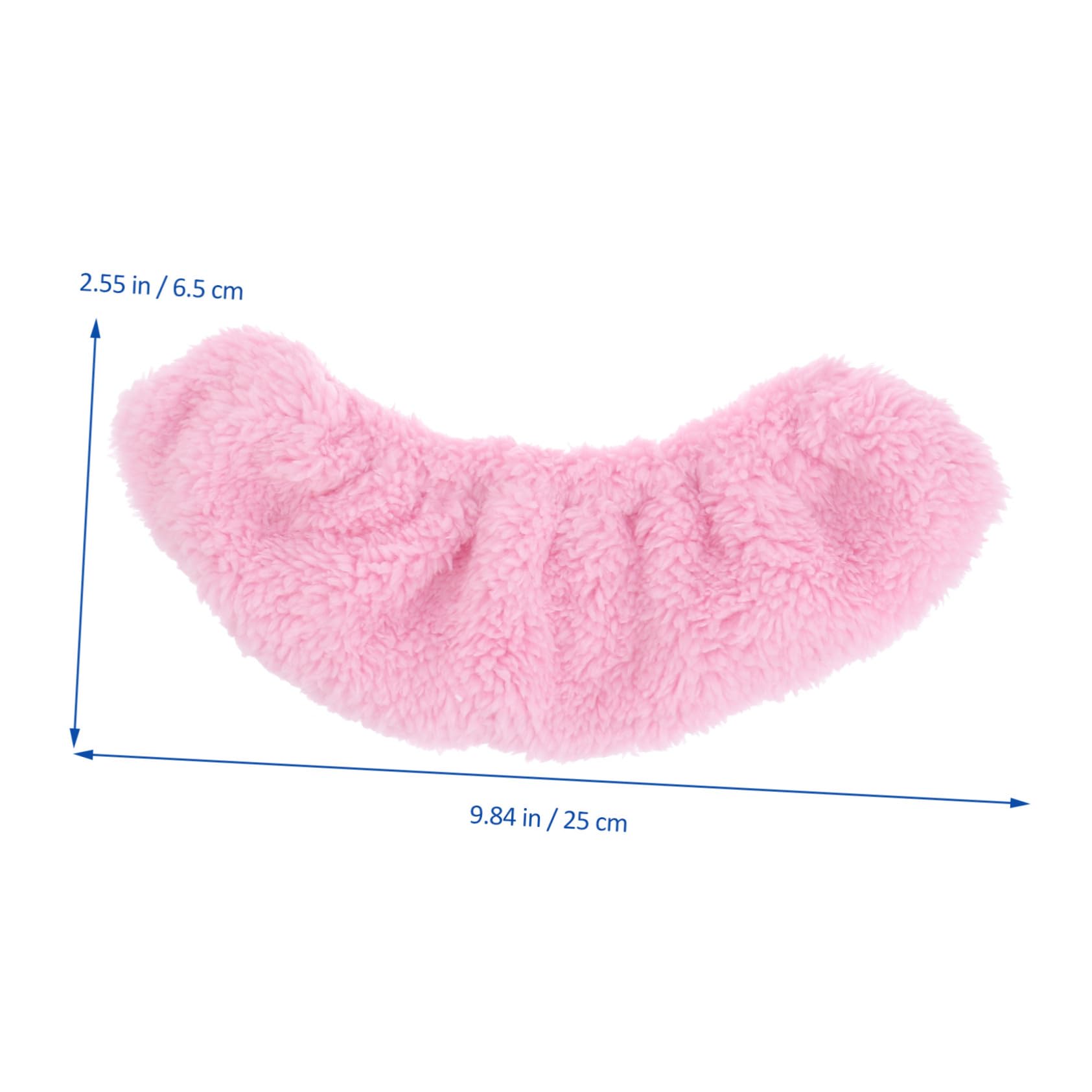Coprilama Protezione Lama Elastico in Velluto Rosa, Pattini Ghiaccio