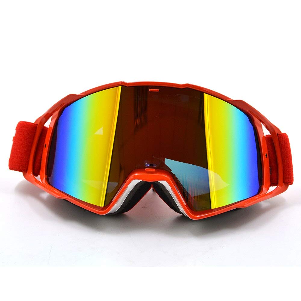 Occhiali da motocross Occhiali Antivento Per Casco ATV DH MTB Dirt Bike Occhiali da moto (Colore: Modello 2)