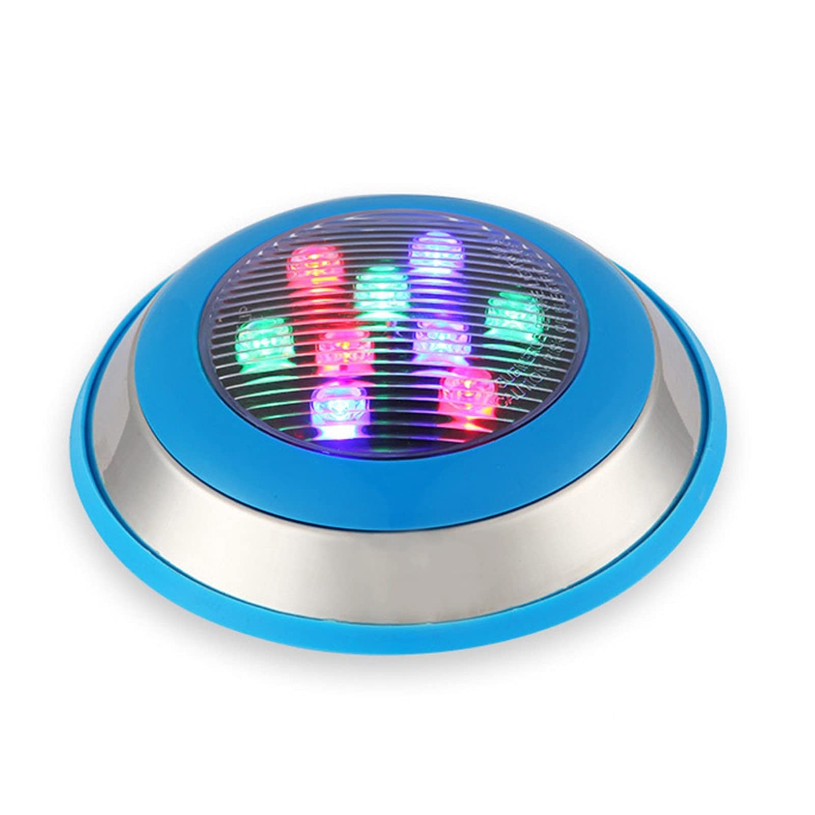 Lampadine per Piscina subacquee per Piscine Faretto LED per Piscina 24V Alta luminosità Lampada da Parete Subacquea Stagno colorato Piscina (Luce Calda, 12W)