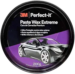 Cera de Carnaúba Premium Paste Wax Extreme 200g - 3M