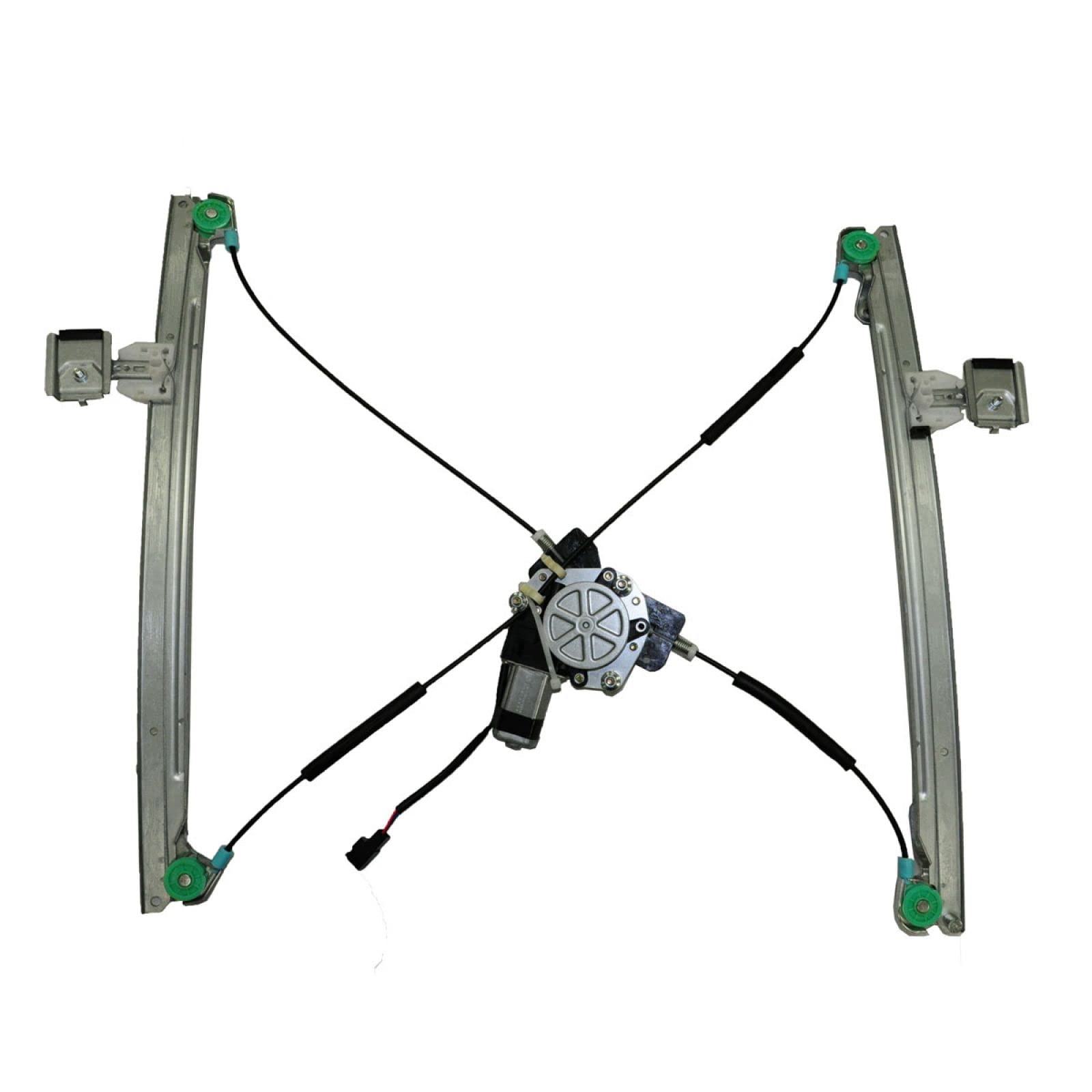 TRQ Front Right Power Window Regulator &amp; Motor Assembly Power Passenger Side Compatible with 2004-2007 Chrysler Town &amp; Country Dodge Caravan Grand Caravan CH1351129