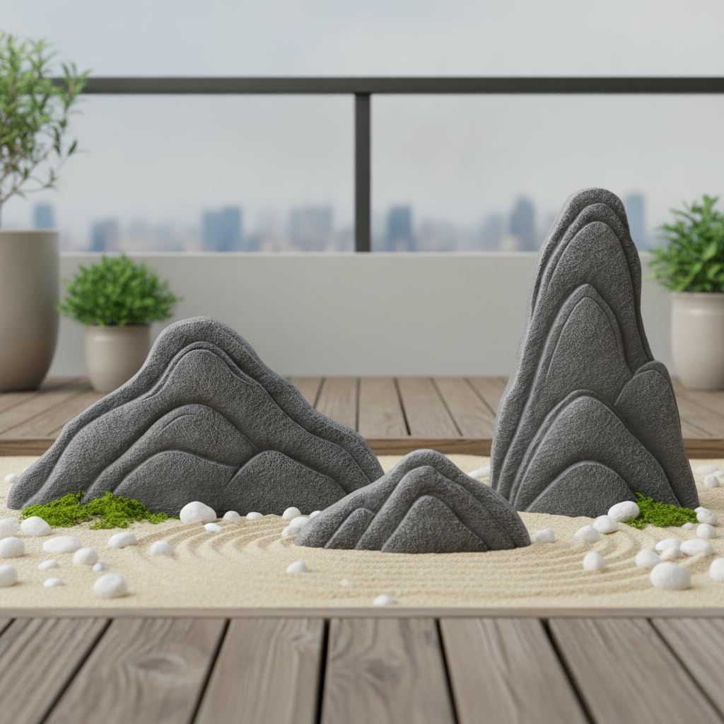 Rocce Decorative Artificiali Resina per , Roccia artificiale combinata F