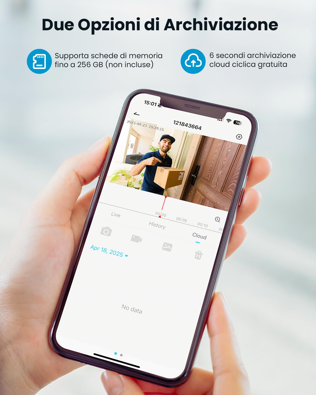 ieGeek 2K Faro Esterno con Telecamera, Luce Telecamera Wifi Esterno Senza Fili, Pannello Solare Integrato, Faretto Regolabile, Rilevamento PIR, Visione Notturna a Colori, IP65, Solo 2,4 GHz, S4