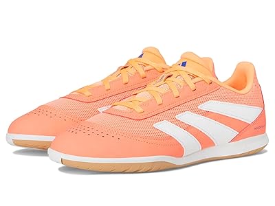 adidas Predator Club Indoor Soccer Cleats Soccer Shoes Signal Coral/White/Beam Orange