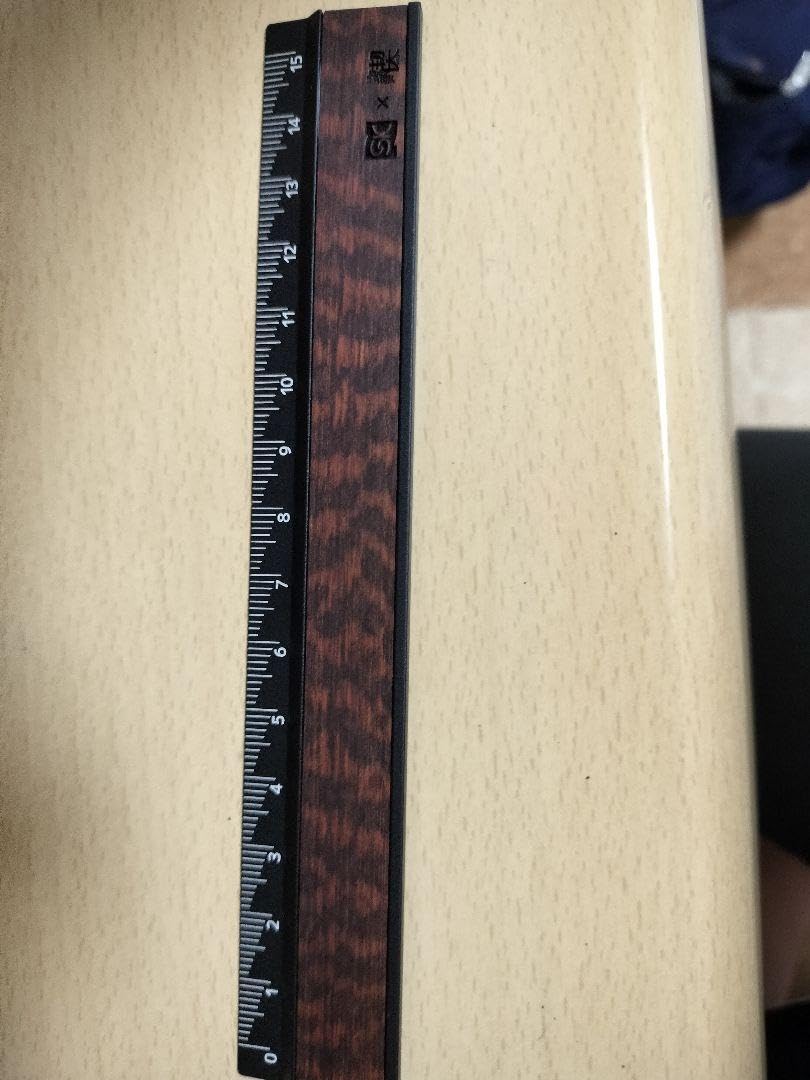 工房楔定規スタビライズドウッド 工房 楔 0.5mmペンシル楔 スタビライズウッド 栃 (青) | ペンハウス