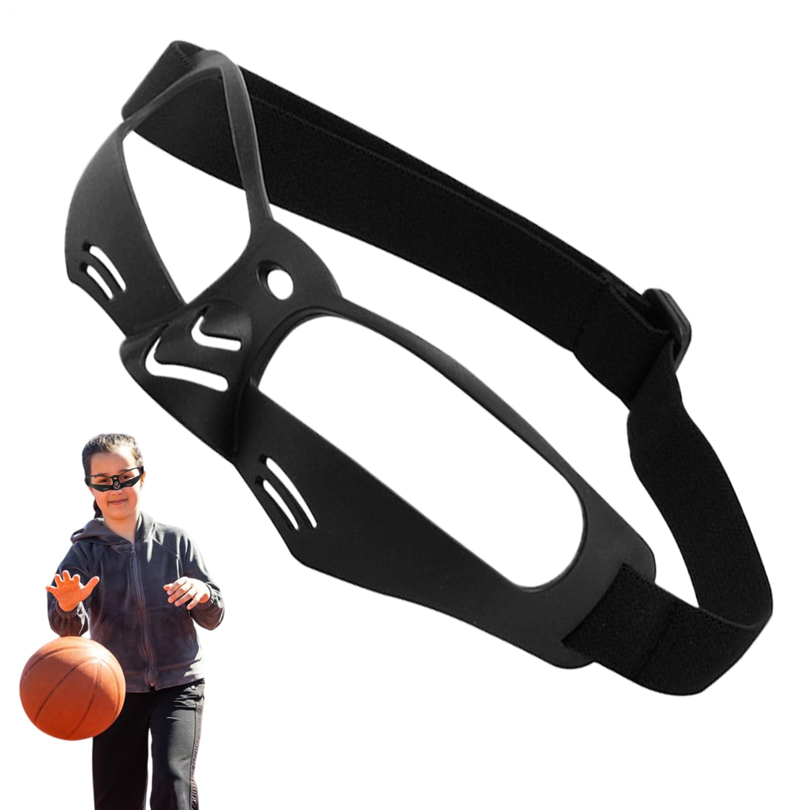 Genérico Gafas de Driblar Juveniles - Gafas de Regateo Gafas Deportivas Baloncesto,Equipo de Protección Deportiva para Entrenamiento de Jugadores Juveniles y Adultos — view 11