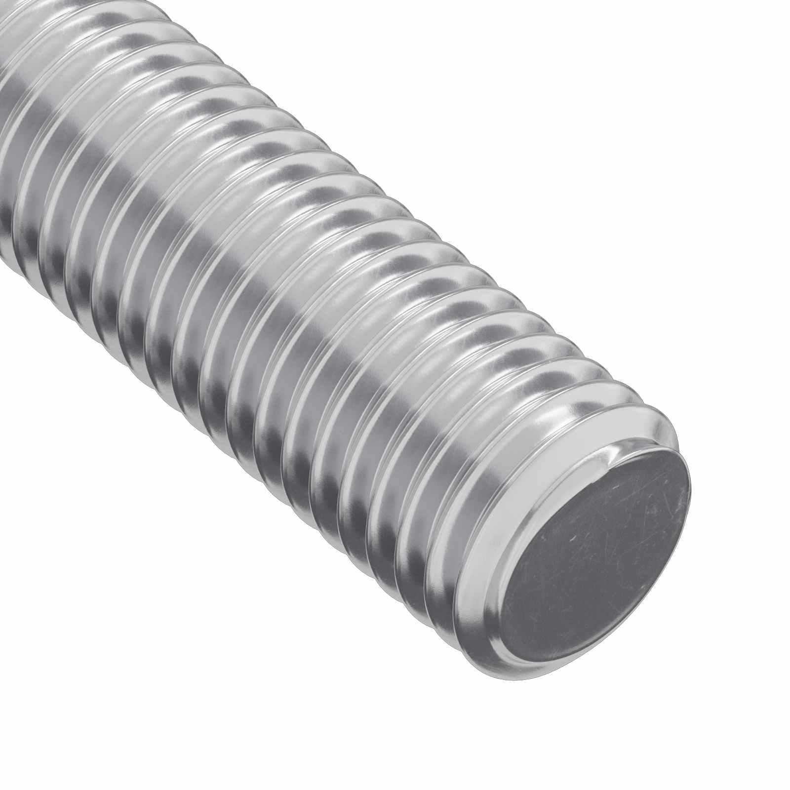 vidaXL Varilla Roscada 600 uds. Plateado Acero