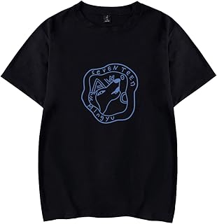 Kpop Seventeen T-shirt Heng: garae TShirts Vernon Mingyu S.COUPS Causal Tee shirt