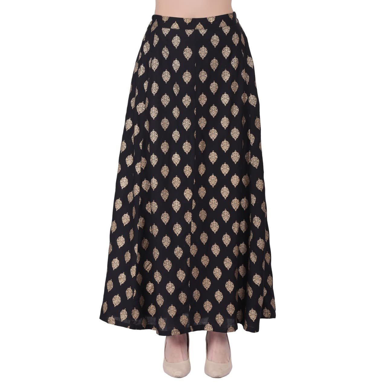 Women's Stylish Long Skirt | Casual Maxi Skirt | Comfortable Flared Skirt for Girls & Ladies | Ethnic Skirts-image-40