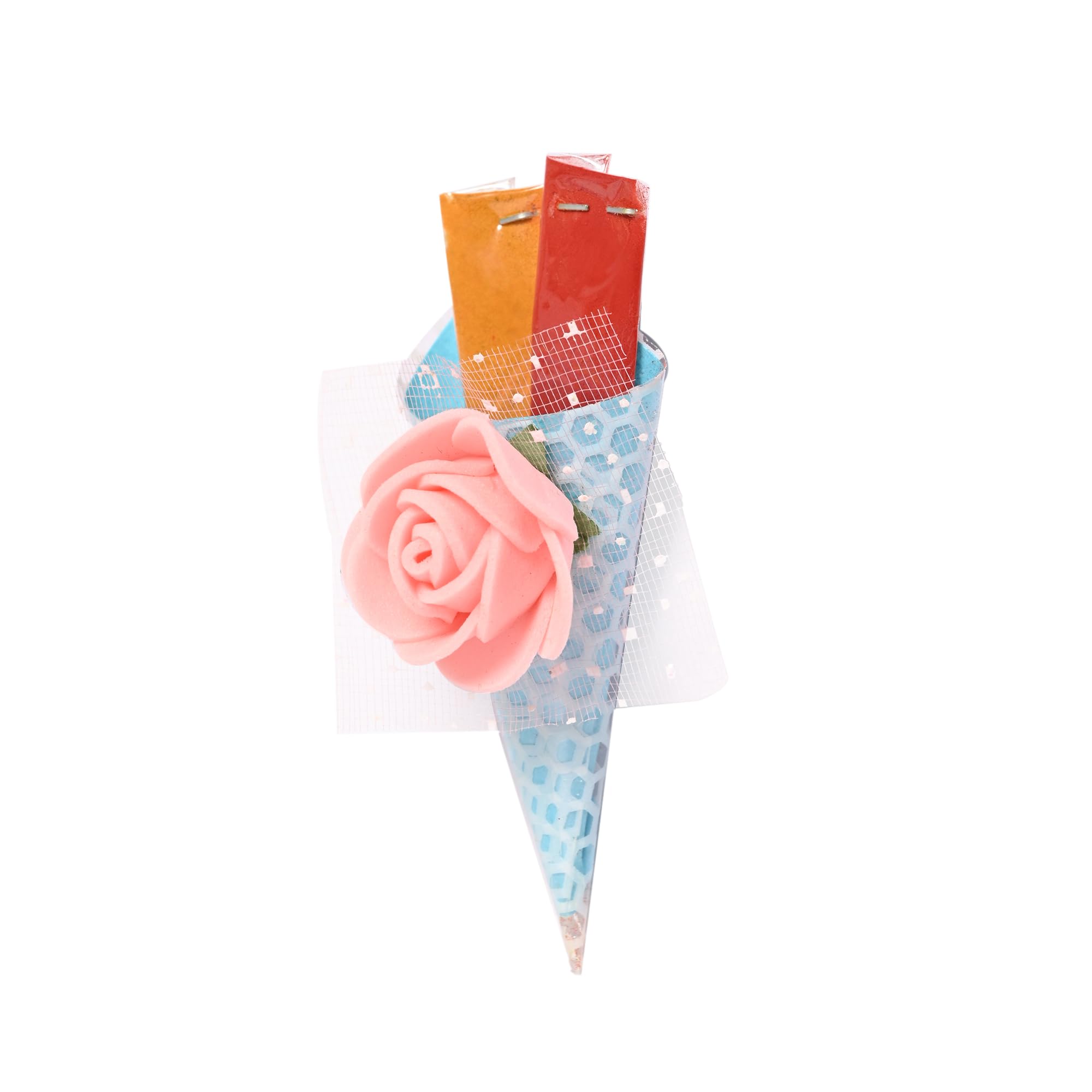 Natural Pasupu Kumkum Thamboolam Return Gift Bouquets | Perfect for Weddings, Housewarming, Pooja (20 pcs)-image-28