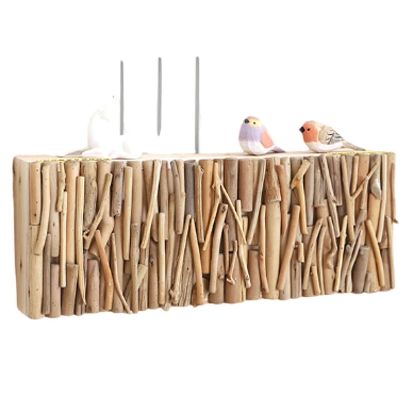 Router Aufbewahrungsbox Wandmontierte Router Regal Set-Top Kabel WiFi Steckdosen Box Verstecken Storage Organizer Kreativität Kabelbox Massivholz Dekorieren Schrank Staubschutz und Ordentlich