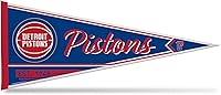 Vista 25 de Rico Industries NBA Basketball 12" x 30" Felt Wall Décor Pennant - Great for Home/Bed Room/Man Cave Décor