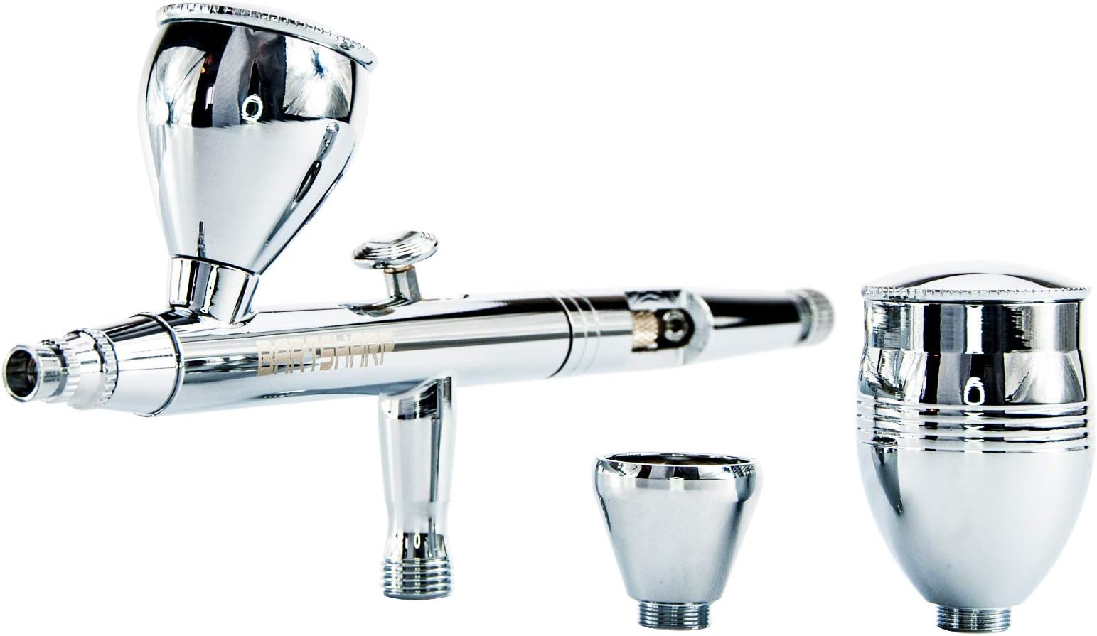 183 Kit Airbrushes Modellers Hobby Art 0.2mm 0.3mm 0.5mm 0.8mm Newer Design Large Nozzle Dual Action Airbrush Gun Accessories Hose Quick Release Mini Filter