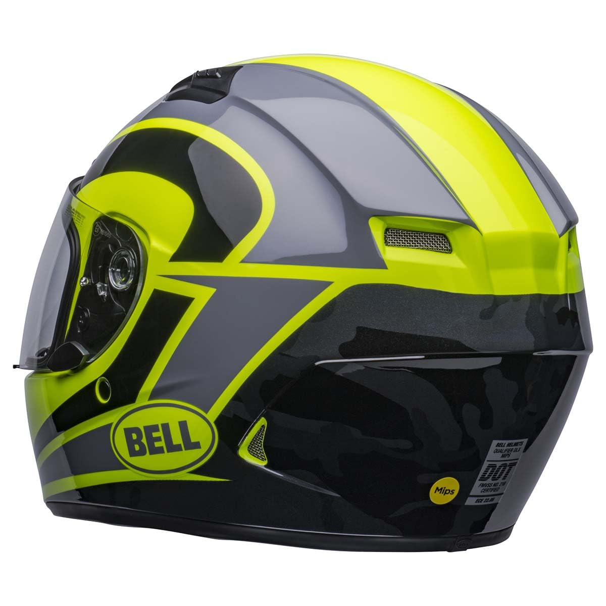 Bell Powersports Qualifier DLX MIPS Blitz Gloss Retina/Black Camo