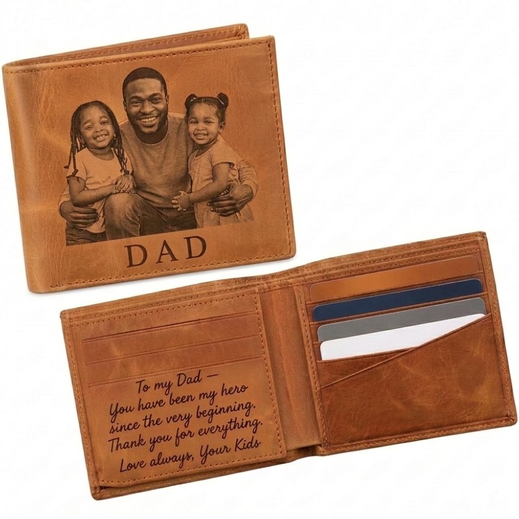 SFdizayn Custom Leather Photo Wallet