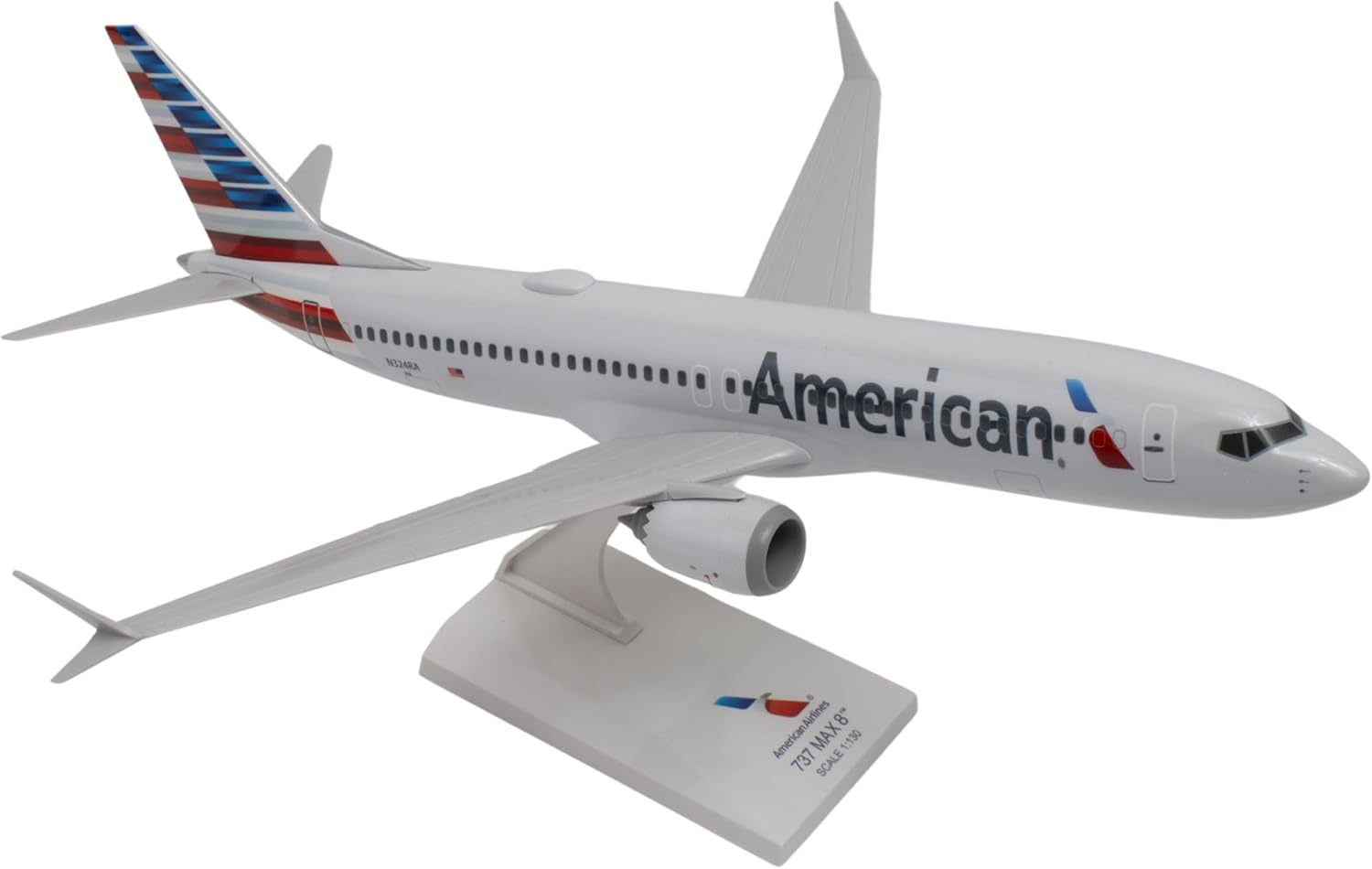 Daron Skymarks American Airlines 737 Max8 1/130 SKR962 Brown/a