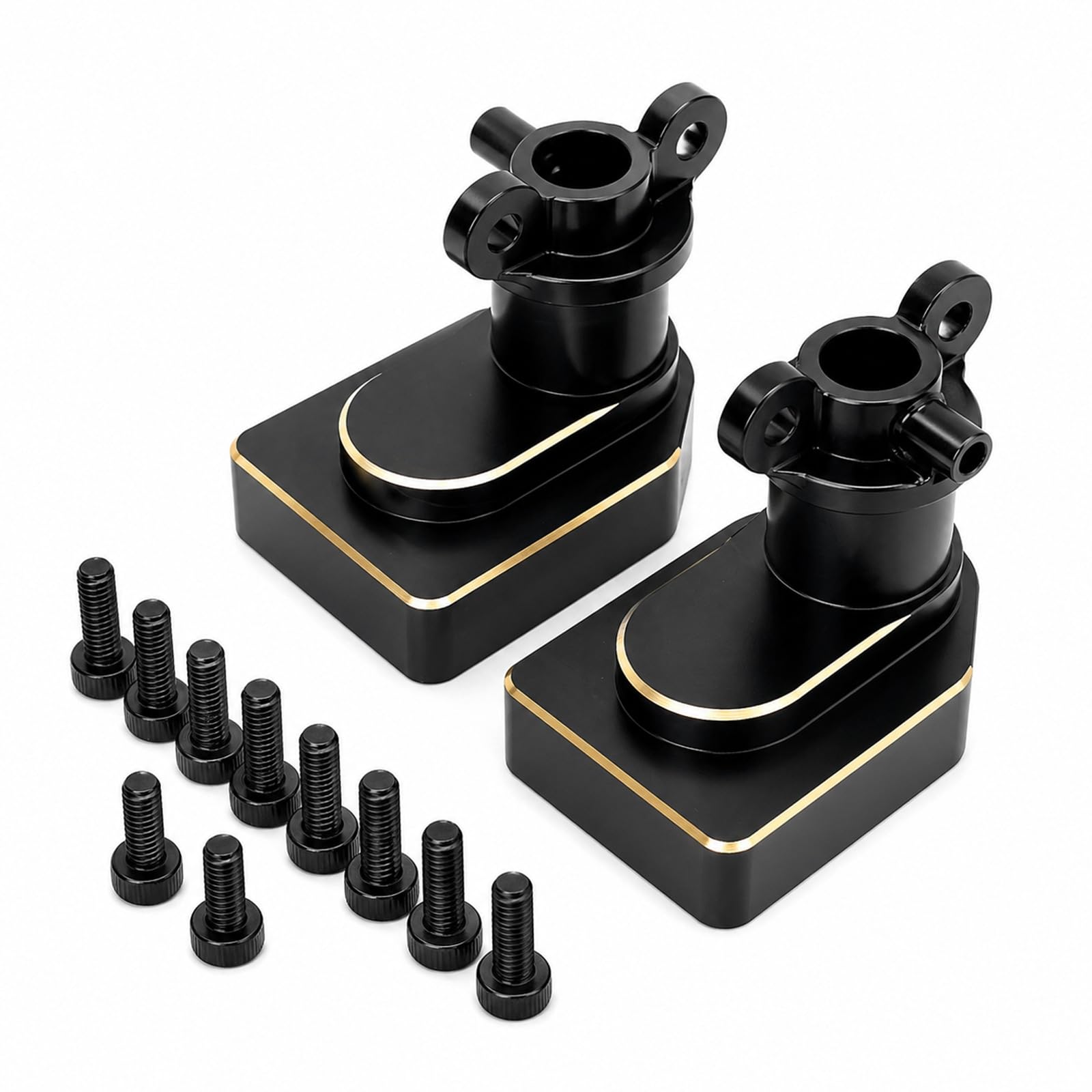 2 Piezas Caja Cambios Eje Trasero Estable Repuestos Engranaje para Aficionados Al Control Remoto, Coches Teledirigidos 1/12
