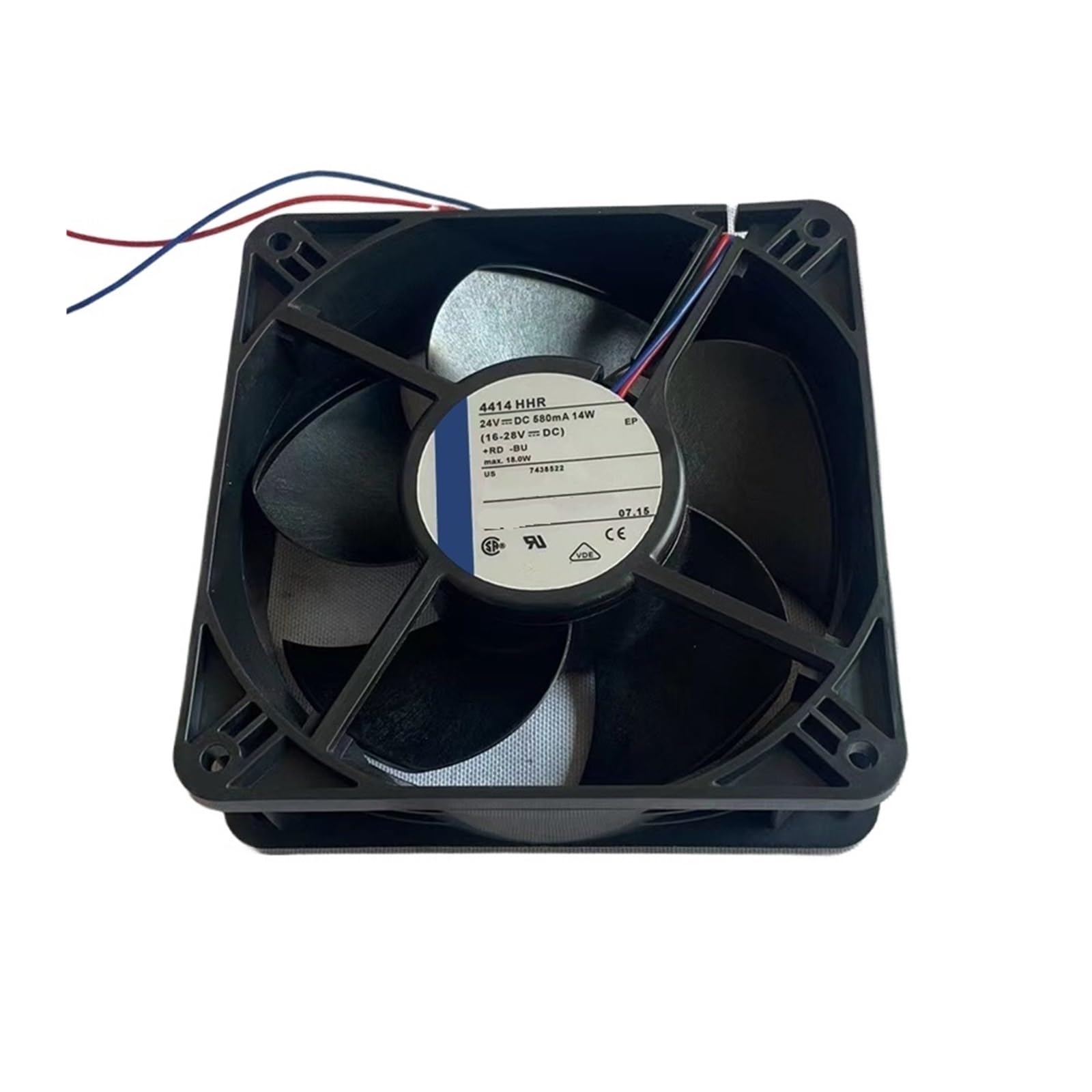YMUGUEGH 120x120x38mm 4414HHR 24V 120mm Fan 14W 12038 dc Cooling Fan