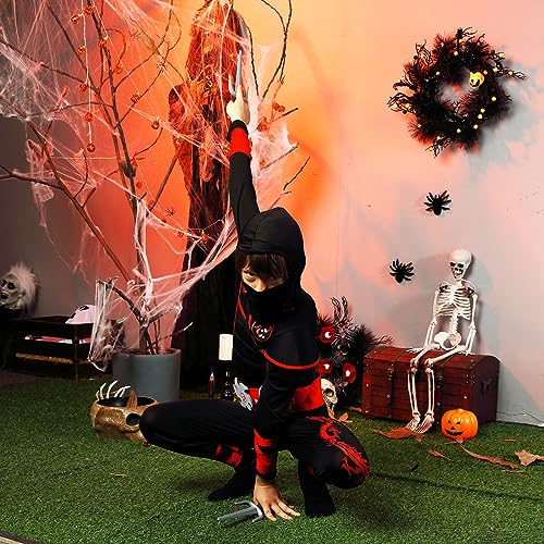 Disfraz de Ninja para niños con accesorios de espuma miniatura 6