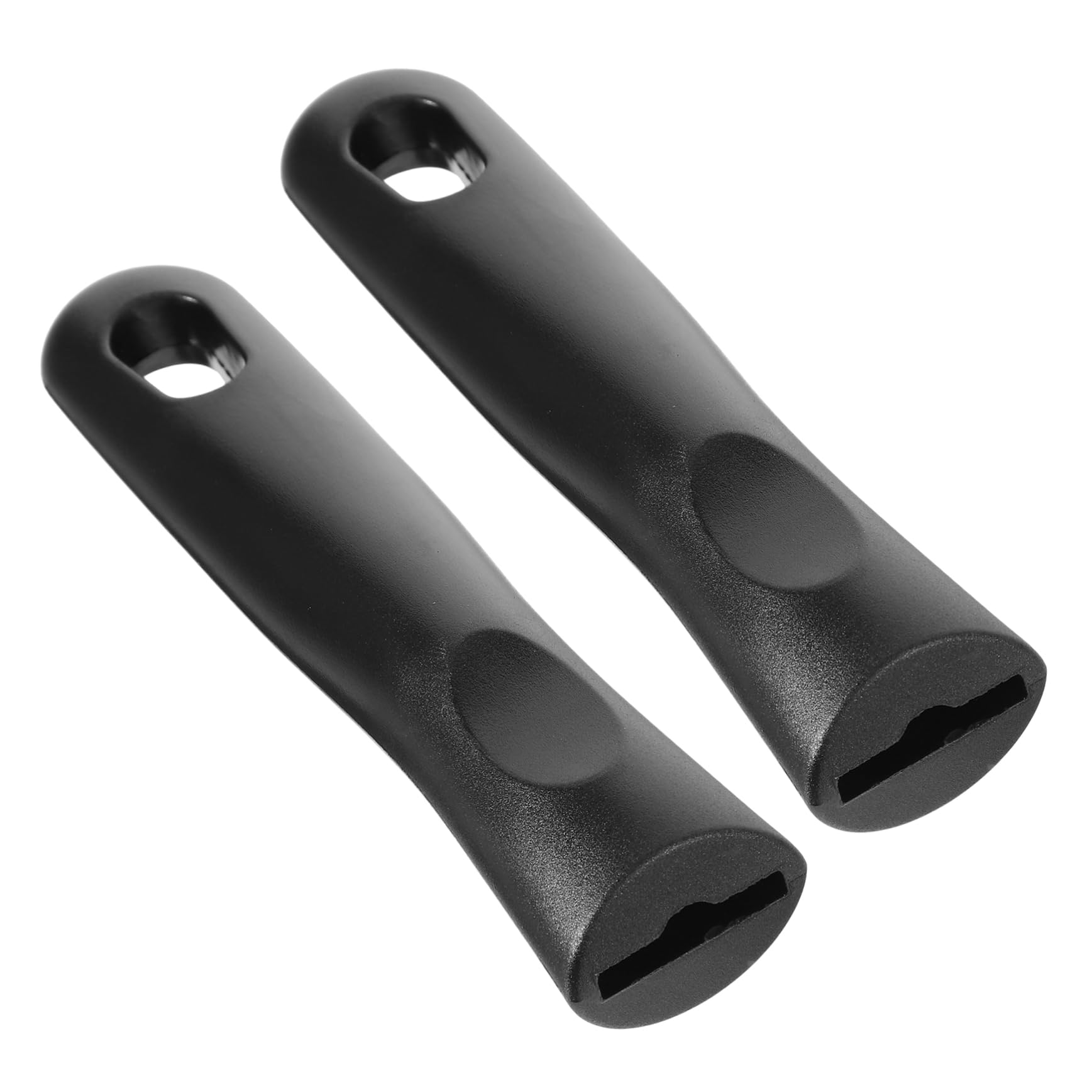 SECFOU 2pezzi Manico per Pentole Rimovibile Antiscottatura e Isolante Impugnatura Ergonomica per Utensili da Cucina Accessori per Pentole Compatibili e Leggeri