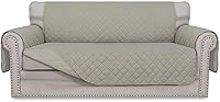 Vista 238 de Easy-Going Funda de Sofá Reclinable Reversible Funda de Sofá Resistente al Agua Funda de Sillón Protector de Muebles con Correas Elásticas