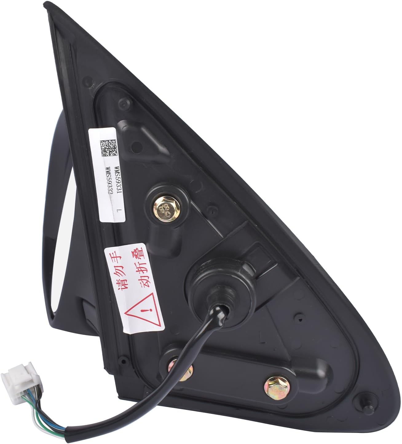 Left Driver Side Rearview Power Heated w/Signal Replacement for 2014-2019 Mitsubishi Outlander Door Mirror 9-Pins 7632B353 7632B413XA 7632C567 Black