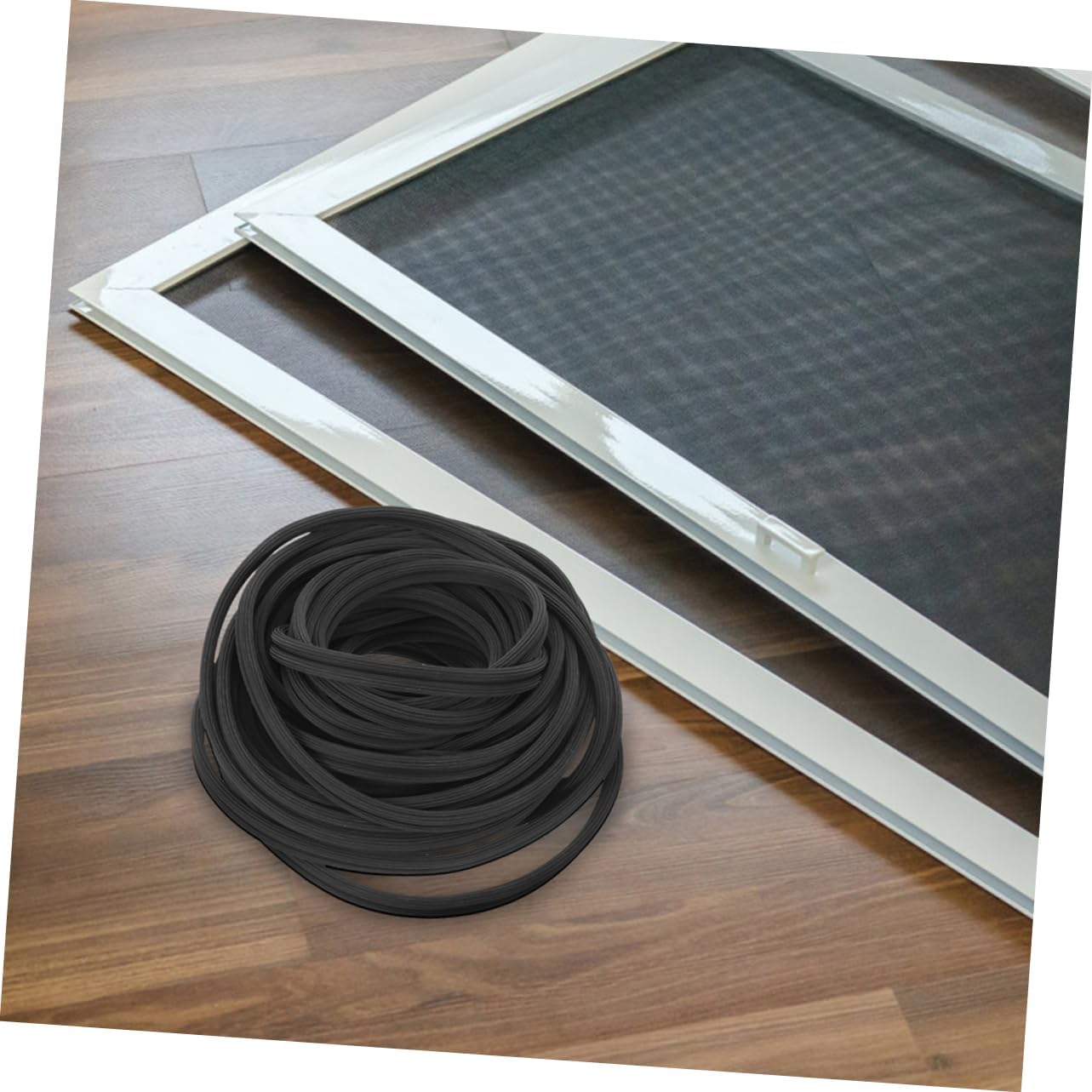 Rubber Screen Spline Cord Self Installing Spline for Window and Door Mesh Protection Compatible
