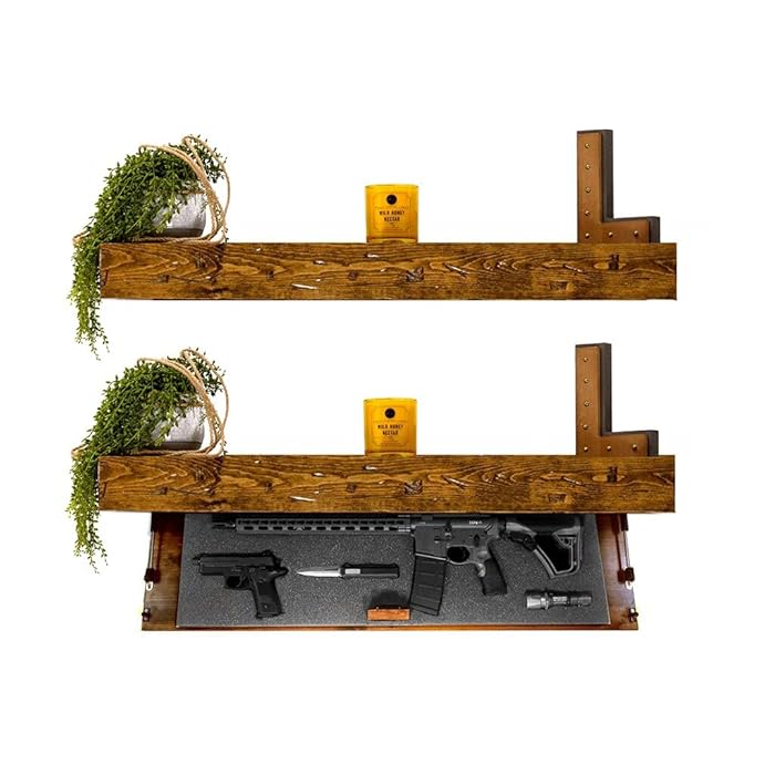 Buy Tactical Traps Defender 45R Gun Shelf with Trap Door LongBarrel