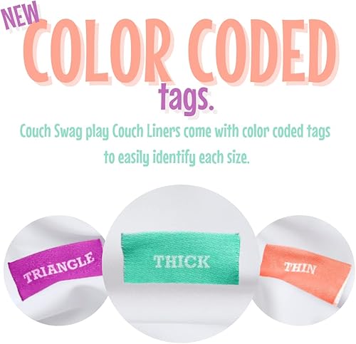 Miniatura 5 de Couch Swag Funda protectora impermeable para sofá de juego para niños, material a prueba de derrames para protección para el sofá de juego de tus