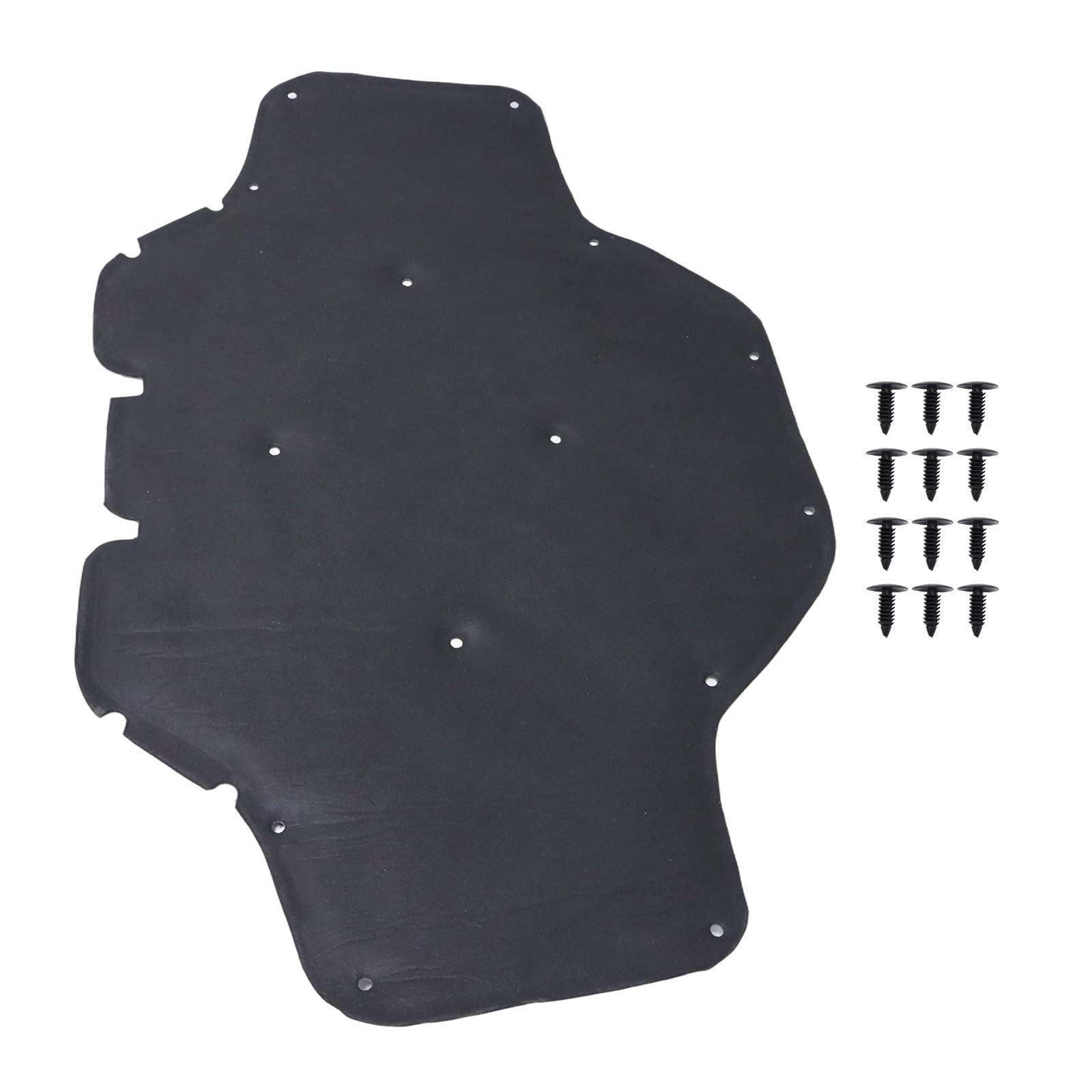 Motorhaubendämmung Dämmmatte Dämmung mit Clips Kompatibel mit BMW X3 G01 F97 2017-2025 X4 G02 2018-2025 51487395564