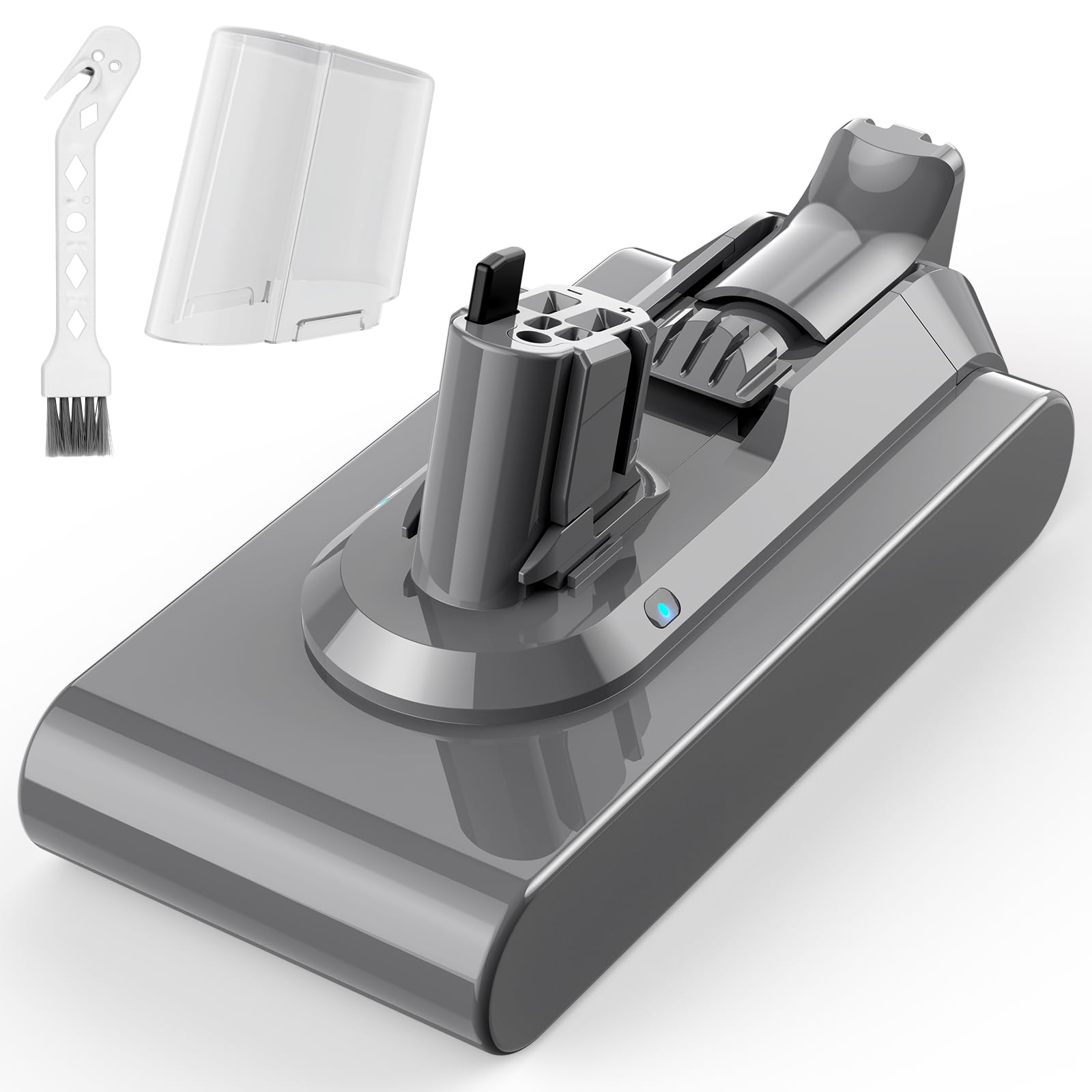 Ricambio per Dyson V11 batteria Click-in Modelli, compatibile con V11 Animal, V11 Torque Drive, V11 Total Clean, V11 Outsize, SV15, SV16, SV22, SV28, SV29 – Part No. 970425-01