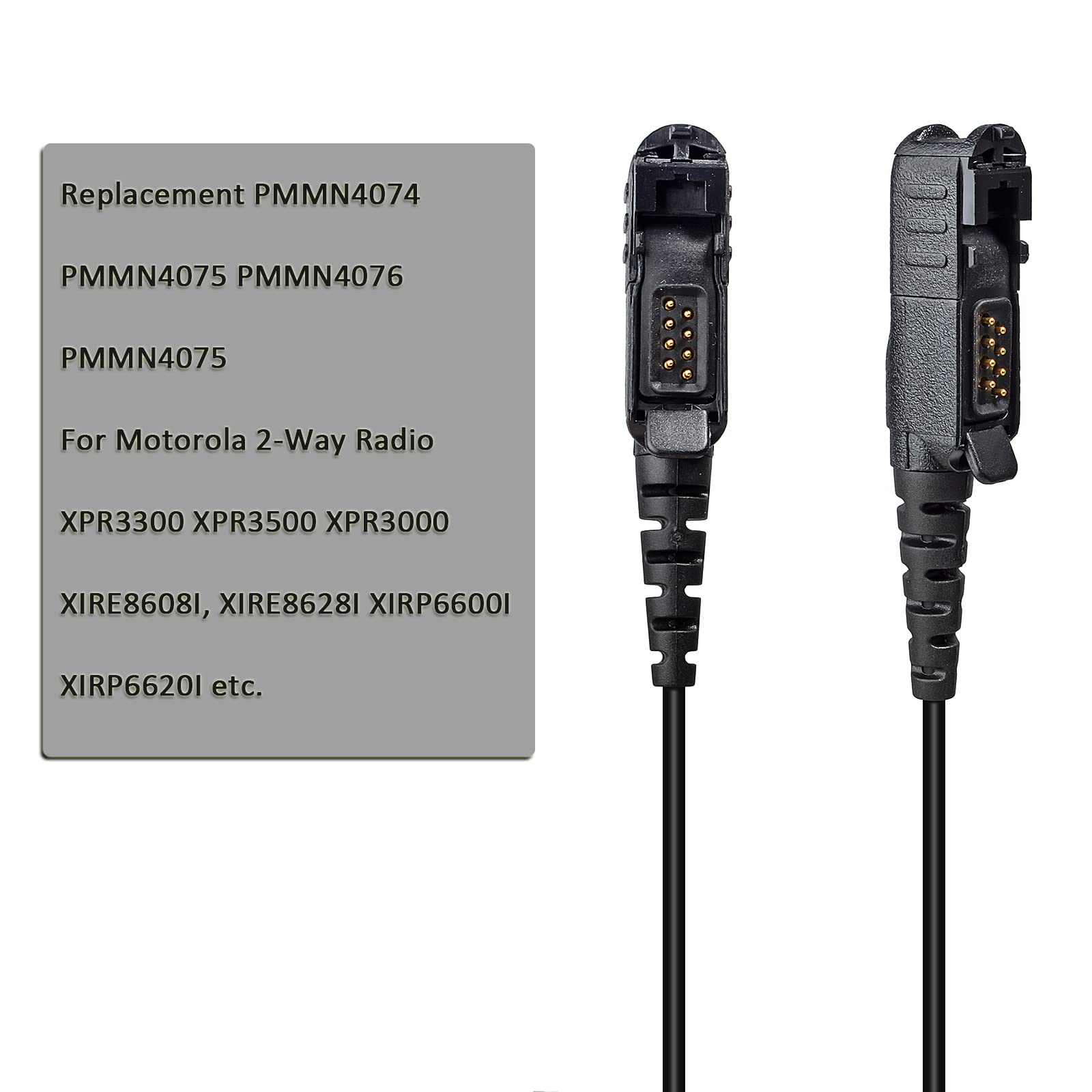 Cuffia Compatiblei con Radio Motorola - DP2000, DP2400, DP2600 - Dettaglio