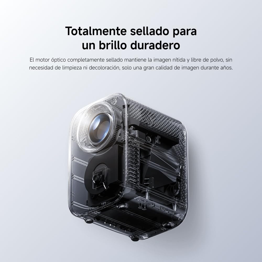 Xiaomi Smart Projector L1 EU, Autoenfoque, proyección de hasta 120 Pulgadas, luminosidad 200 LM, mín: 160 LM @ 15 min ANSI, Sistema operativo Google TV
