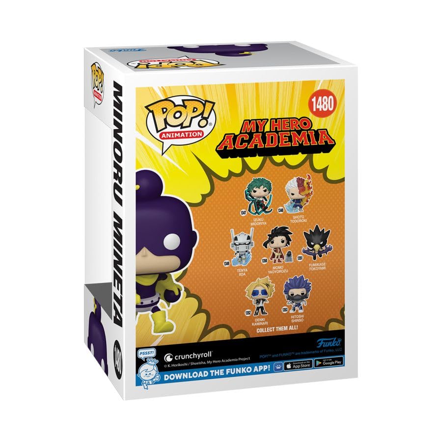 Funko Pop! Animation My Hero Academia Minoru Mineta #1480 Special Edition, Matte Vinyl, 4.15 inches - Image 3