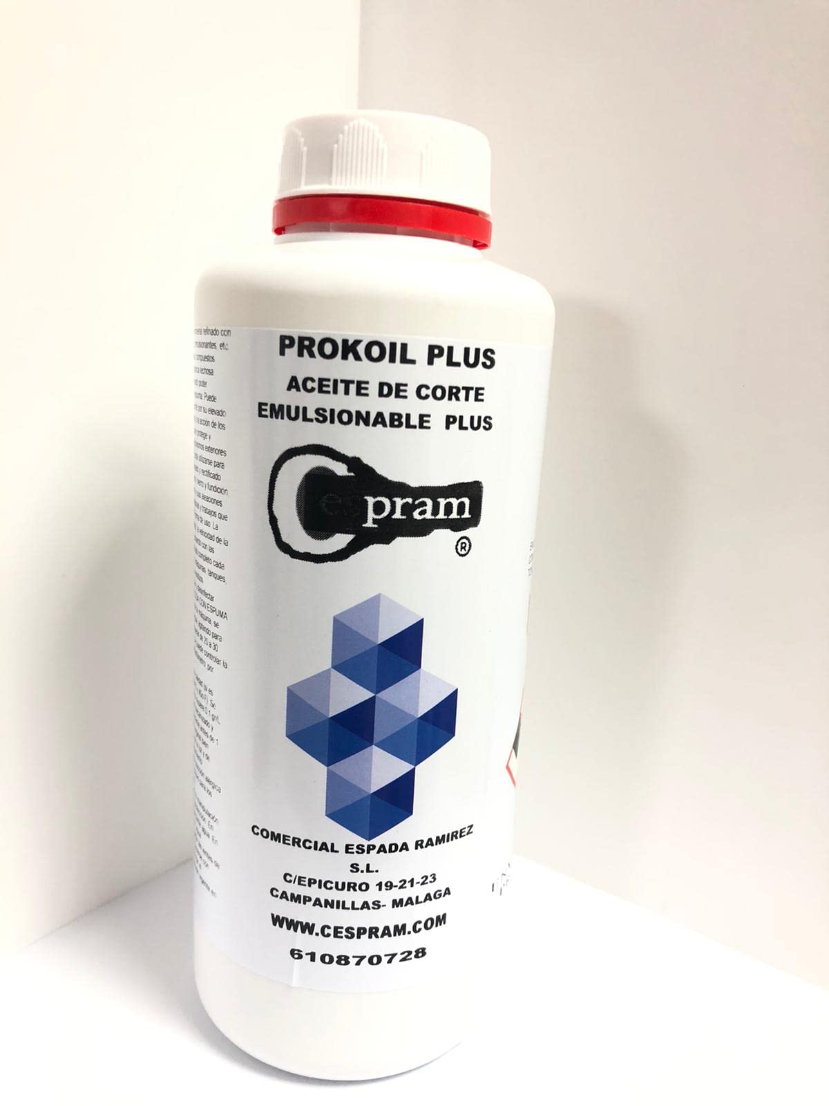 Aceite de corte emulsionable. Prokoil Plus. Envase 5 litros.