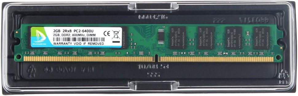 One-Day Sale: Up to 80% Off DUOMEIQI 8GB Kit (4X 2GB) DIMM UDIMM PC2-6400U DDR2 800MHz PC2-6400 CL6 1.8v 240 PIN Desktop Memory RAM Module Fit for Intel AMD System Non-ECC Unbuffered 🔥 Hot Deals DUOMEIQI 8GB Kit (4X 2GB) DIMM UDIMM PC2-6400U DDR2 800MHz PC2-6400 CL6 1.8v 240 PIN Desktop Memory RAM Module Fit for Intel AMD System Non-ECC Unbuffered
