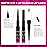 evpct 1Pcs Hot Pink Matte Lip Liner & Liquid Lipstick Stain Makeup Set for Women, Hot Pink Lip Liner Stain Long Lasting Waterproof Smudge Proof, Cruelty Free Lip Stick Makeup 24 hours originales, 59
