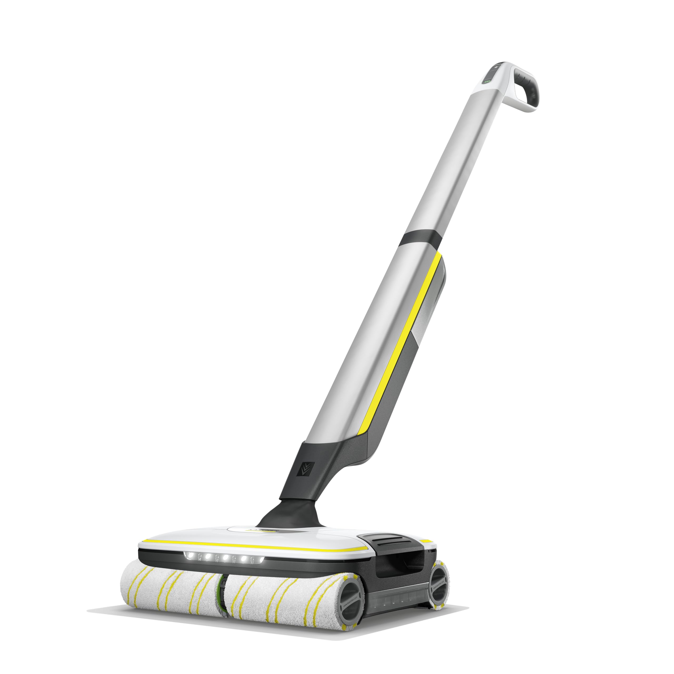 KÄRCHER Fregona eléctrica FC 7 sin Cable Extra, con 4 Rodillos giratorios de Microfibra, autonomía de batería: Aprox. 45 min, Rendimiento de Superficie por Carga: Aprox. 135 m², Exclusivo en Amazon