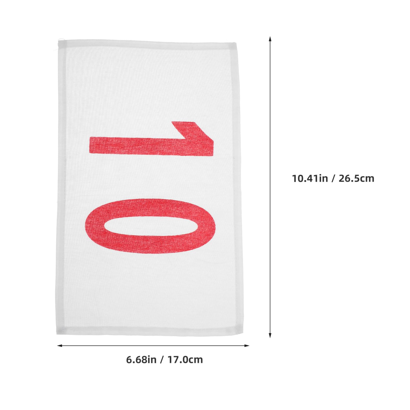 SUPVOX Running Bibs High Visibility Numbers Bibs Lightweight and Portable for Competitions