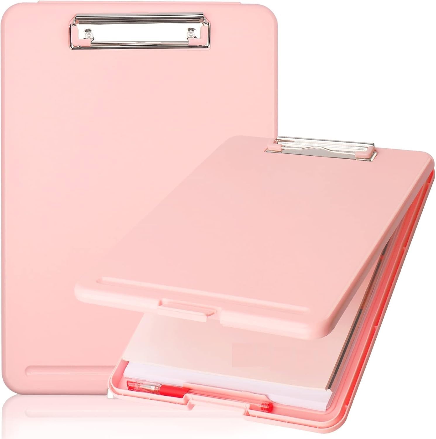 Portablocco A4, 2 in 1, design a doppio strato, in plastica, cancellabile a secco, ad alta capacità, per insegnanti, allenatori, scuola e ufficio